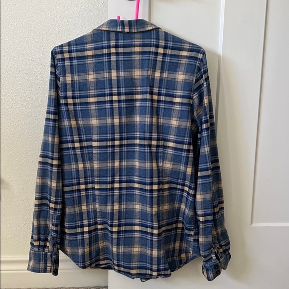 Patagonia W’s Organic Cotton Fjord Plaid Flannel Shirt - Picture 3 of 4